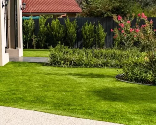 artificial turf installation
